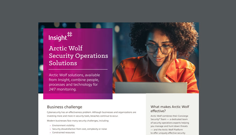 Article Arctic Wolf Security Operations Solutions Image