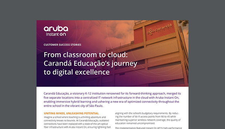 Article From Classroom to the Cloud  Image