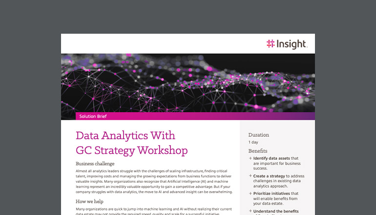 Article Data Analytics With GC Strategy Workshop Image