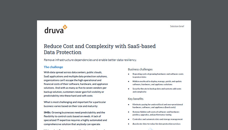 Article Reduce Cost and Complexity with SaaS-based Data Protection Image
