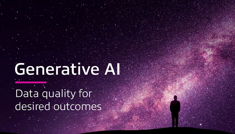 Article Generative AI: Data Quality for Desired Outcomes Image