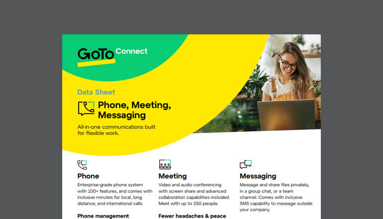 Article GoTo Connect: Phone, Meeting, Messaging Image