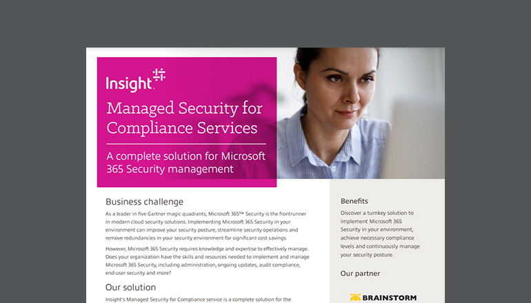 Article Managed Security for Compliance Services Image