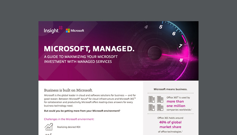 Article Microsoft, Managed.  Image