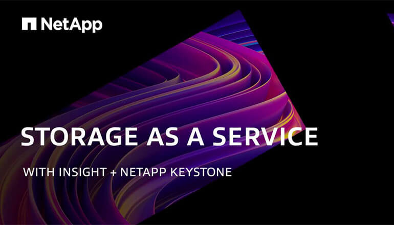 Article Storage as a Service With Insight + NetApp Keystone Image