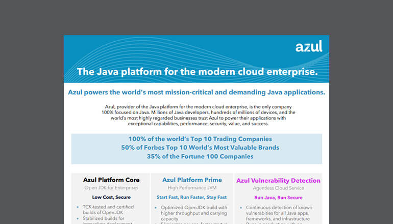 Article The Java Platform for the Modern Cloud Enterprise Image
