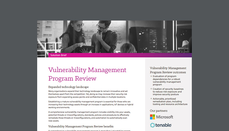 Article Vulnerability Management Program Review  Image