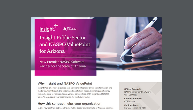 文章 Insight Public Sector and NASPO ValuePoint for Arizona 图像