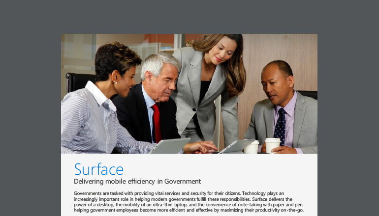Article Delivering Mobile Efficiency in Government Image