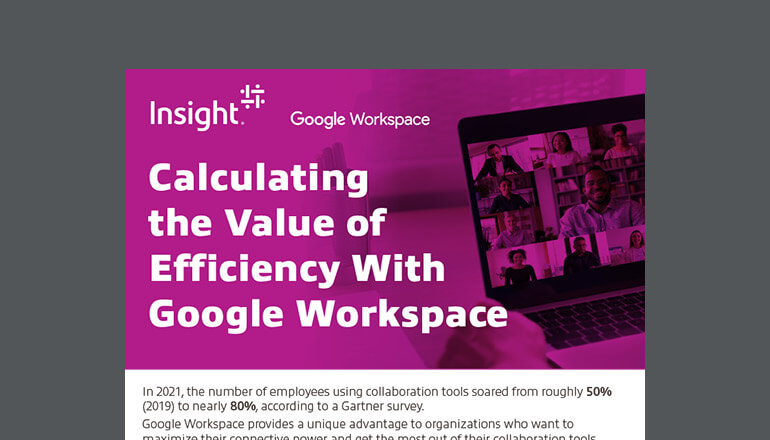 Article Calculating the Value of Efficiency With Google Workspace Image