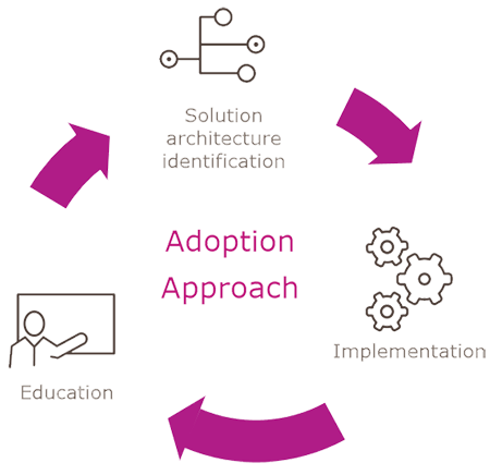 Insight Adoption Approach diagram for Cisco software