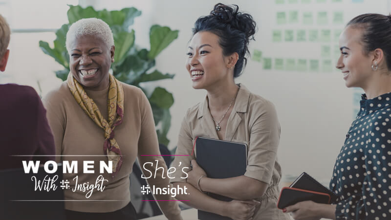 Women With Insight Group of women celebrate diversity and talk