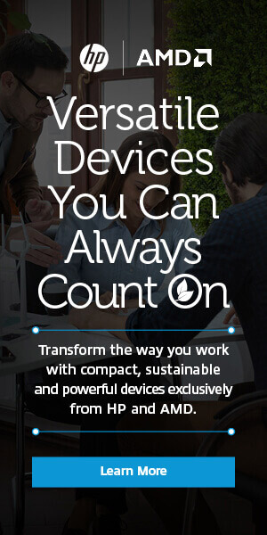 Ad: HP Services: Versatile devices you can always count on. Learn more