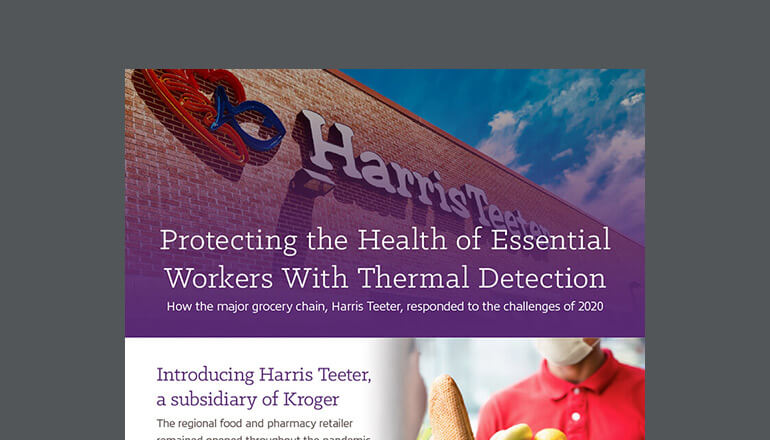 Article Protecting the Health of Essential Workers With Thermal Cameras Image