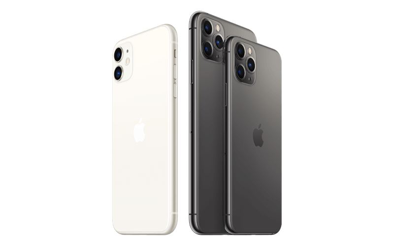 iPhone 11 and 11 Pro units
