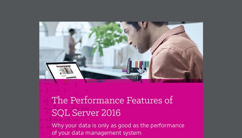 The Performance Features of SQL Server 2016 ebook thumbnail