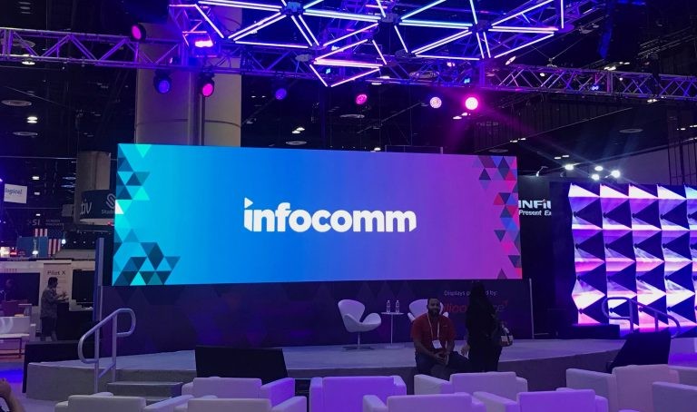 InfoComm 2019 screen