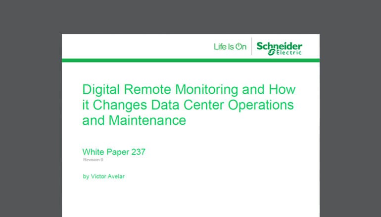 Digital Remote Monitoring for Data Center thumbnail