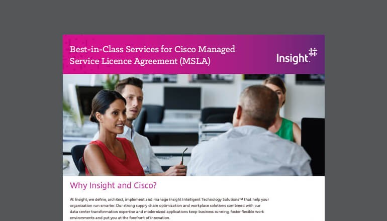 Cisco Managed Service License Agreement Program cover thumbnail