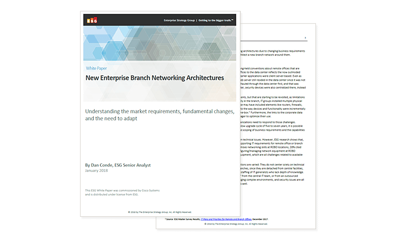 New Enterprise Branch Networking Architectures Cover image of New Enterprise Branch Networking Architectures