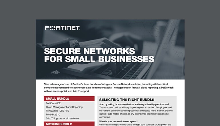 Secure Networks for Small Businesses Thumbnail