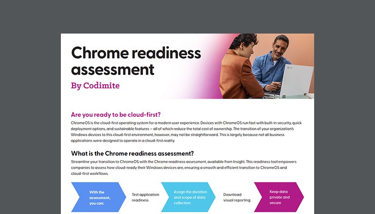 Chrome Readiness Assessment Thumbnail of asset available to download below