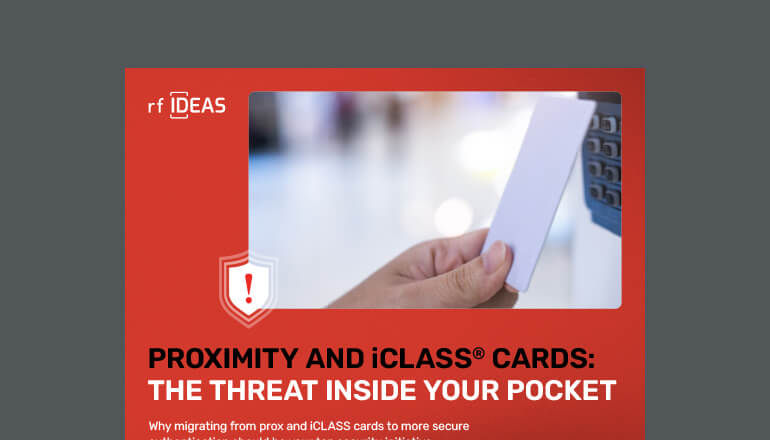 Proximity And iCLASS Cards: The Threat Inside Your Pocket Thumbnail of asset available to download below