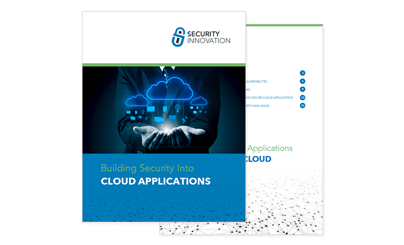 Building Security into Cloud Applications cover page