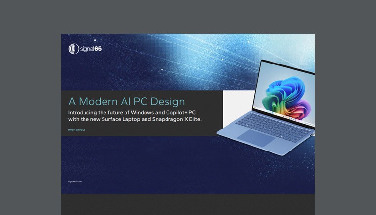 A Modern AI PC Design: Introducing the future of Windows and Copilot+ PC Thumbnail of solution brief available to download below