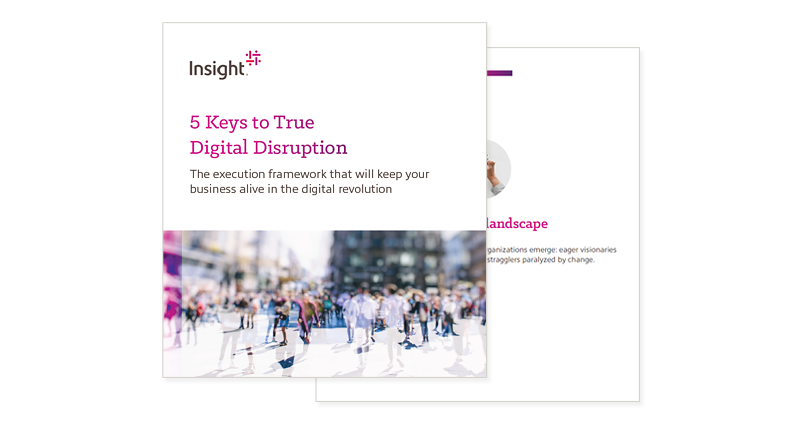 5 keys to true digital disruption ebook cover
