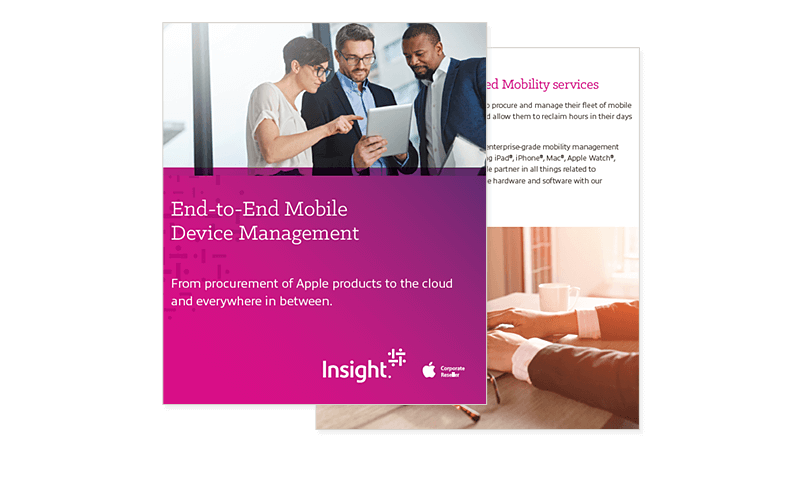 End-to-End Mobile Device Management ebook cover