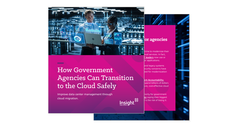 How Government Agencies Can Transition to the Cloud Safely Cover of ebook available to access by filling out the form on page.