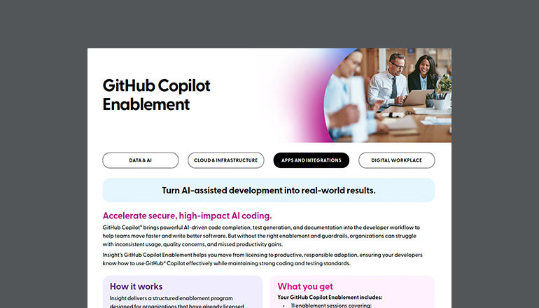 GitHub Copilot Enablement Thumbnail of asset available to download below