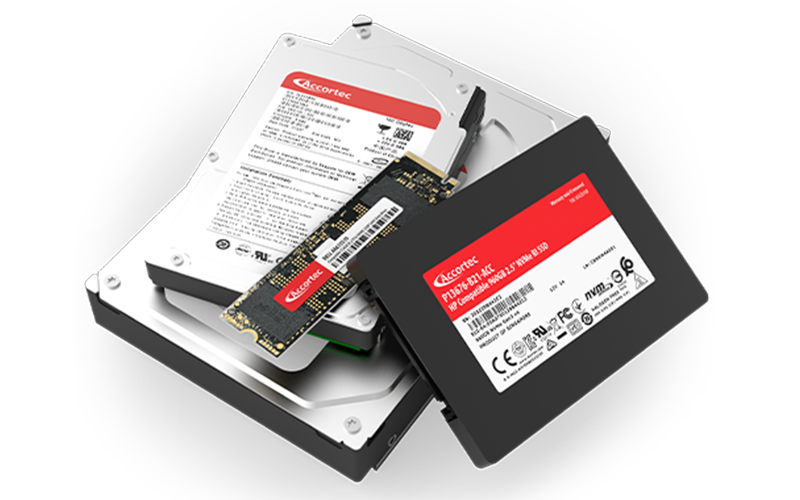 Your organization’s data is precious, and we know that protecting is a top priority. Accortec's solid state drives