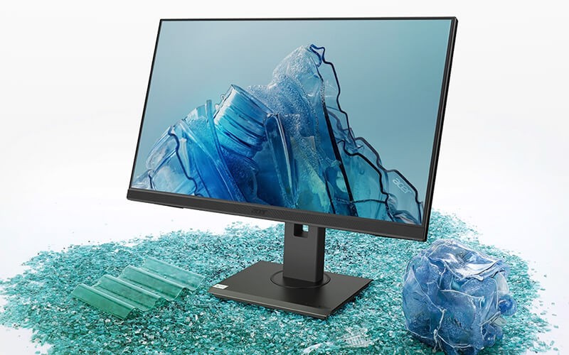 Sustainably created displays Acer vero monitor