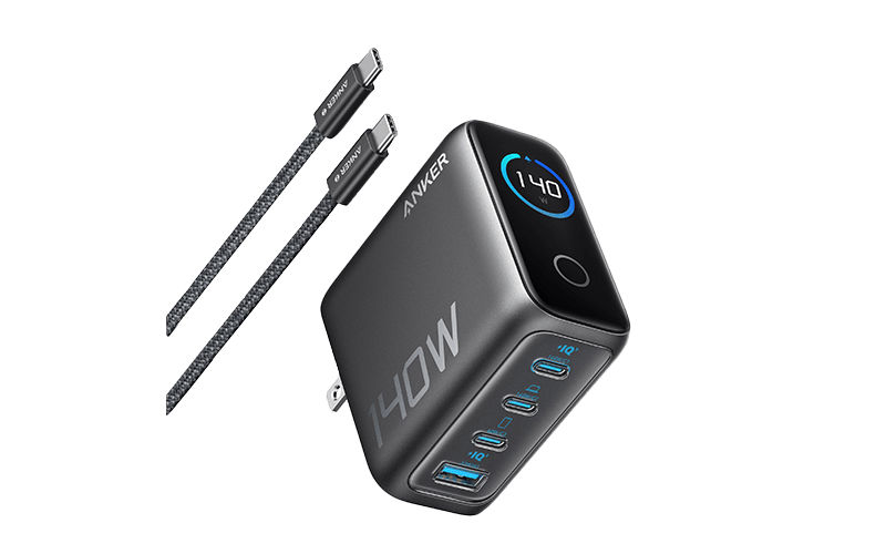 Power, speed, and safety in one Anker charging brick and charging wire