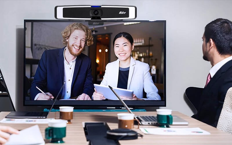 Made for classrooms and offices Meeting using AVer VB130