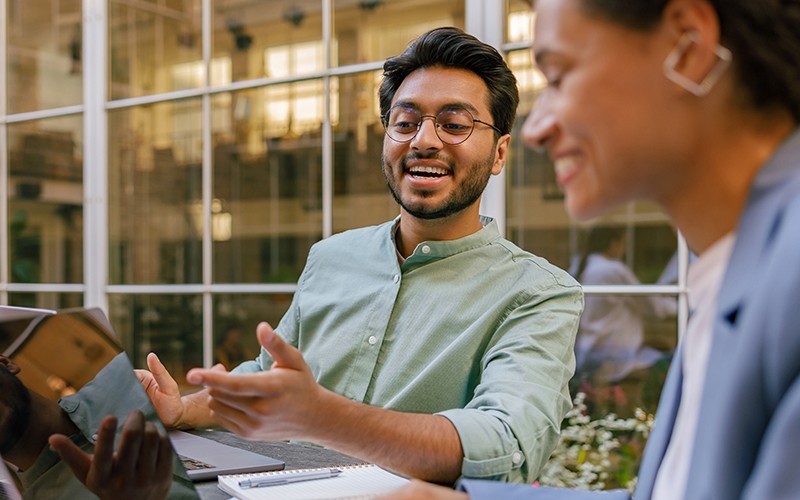 Unlock productivity from anywhere with affordable laptops designed to support your team’s remote work Professionals collaborating