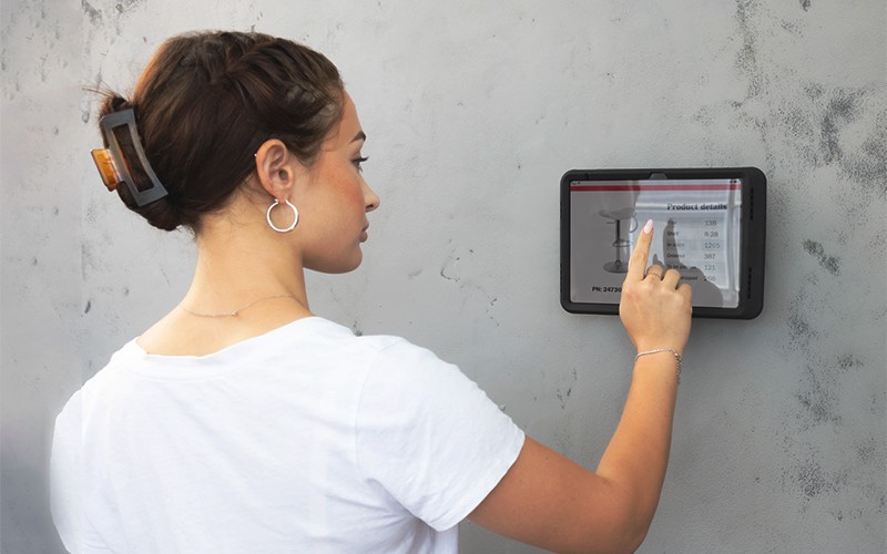 Insight and Compulocks offer robust enclosures for securely mounting any tablet to wall Compucks tablet wall mount