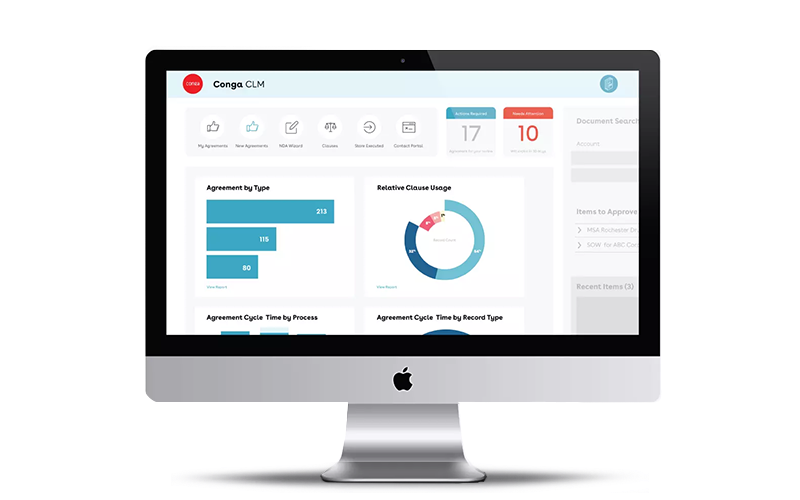 Your business is unique, and so are your contract creation and management needs Conga CLM