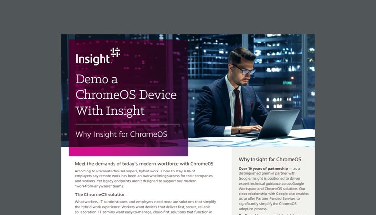 Brochure thumbnail on Why Insight for ChromeOS demo