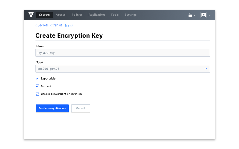 Protect your sensitive with hashicorp vault Hashicorp vault interface