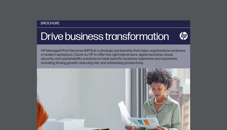 Drive business transformation thumbnail