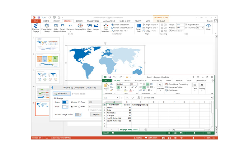 Markido Engage datamapping Markido Engage datamapping screenshot