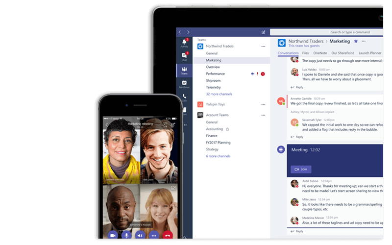 office 365 Microsoft Teams Microsoft Teams screenshot