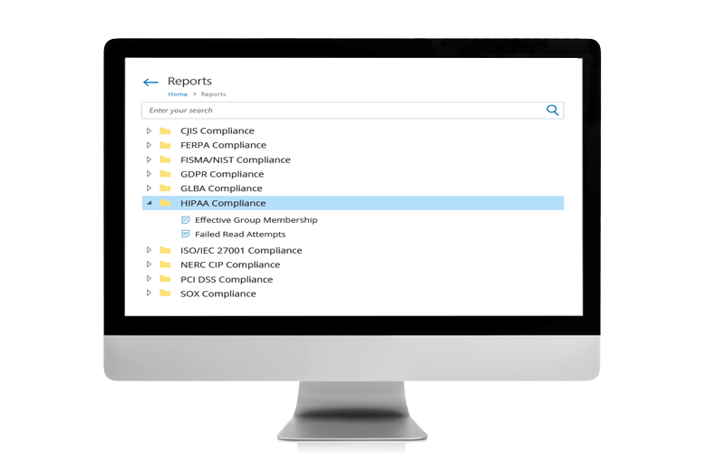 Netwrix compliance standards Netwrix compliance screenshot