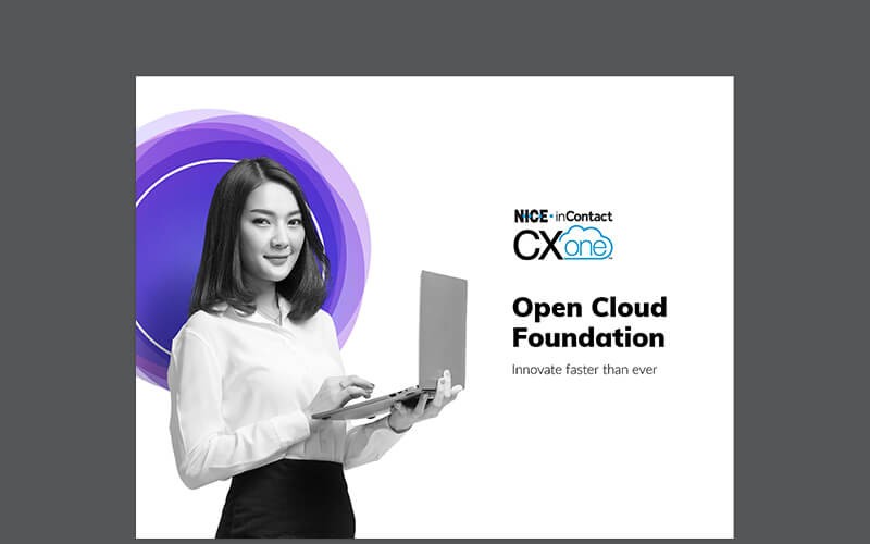 CXone Open Cloud Foundation CXone Open Cloud Foundation thumbnail image
