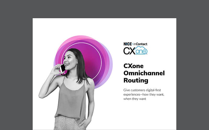 CXone Omnichannel Routing CXone Omnichannel Routing thumbnail image
