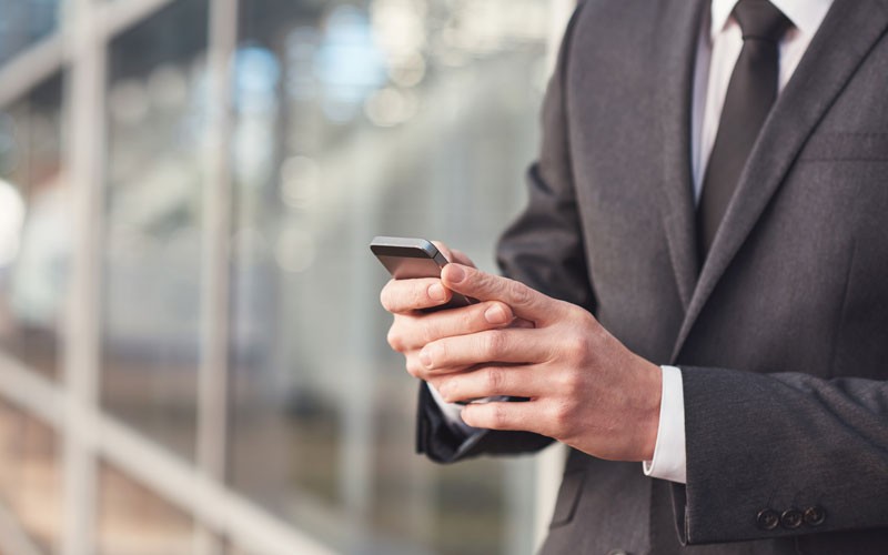 Nutanix secuirty for a robust cloud platform Mobile device in use by business profssional