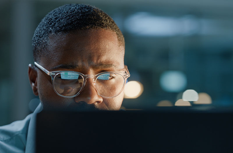 Nutanix offers data protection and recovery IT technician in server room